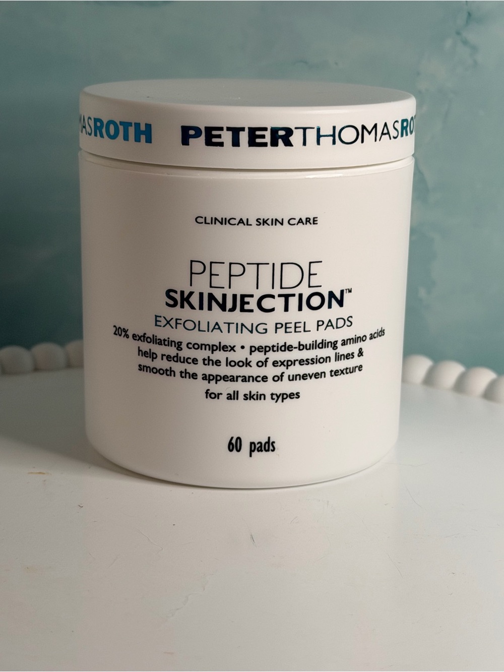 Peter Thomas Roth Peptide Skinjection Exfoliating Peel Pads - 60ct NEW
